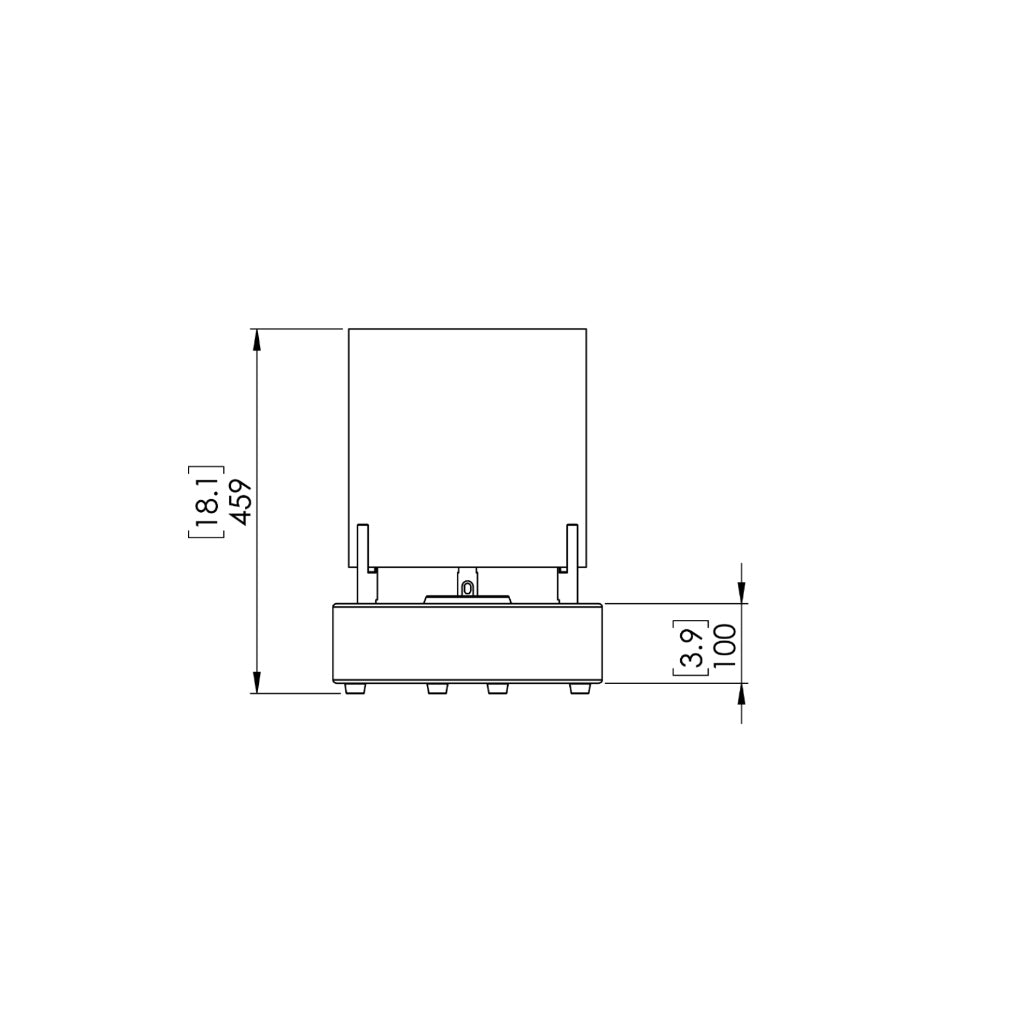 EcoSmart Fire T-Lite 3 Bioethanol Designer Fireplace